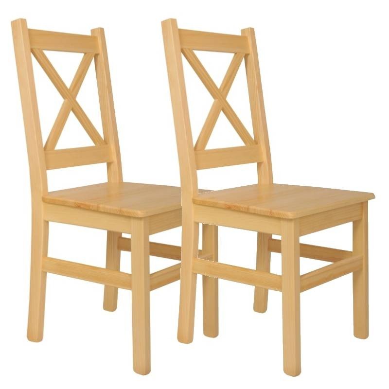 Krzesło sosnowe ALAT - komplet