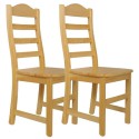 Krzesło sosnowe DURAN - komplet
