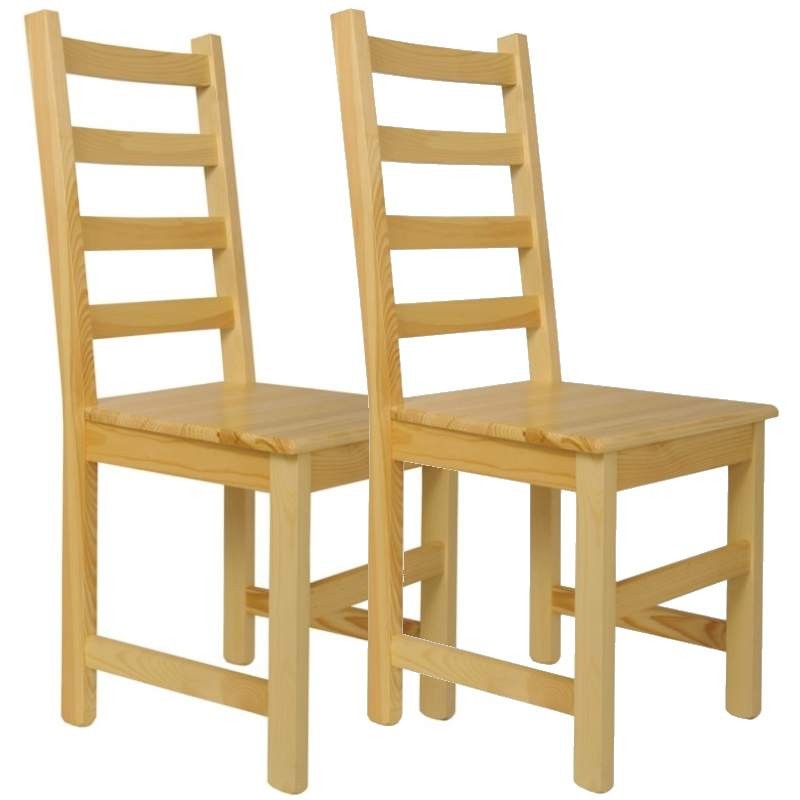 Krzesło sosnowe KABER - komplet