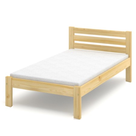 Łóżko sosnowe Classic Plus (wysokość +10 cm)