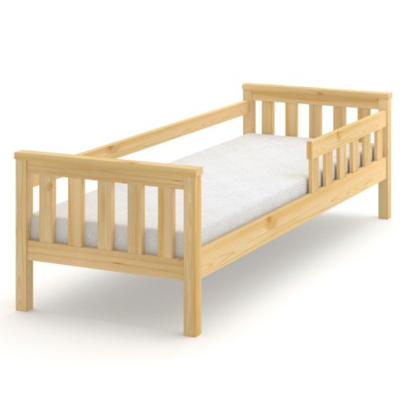 Drewniane łóżko dziecięce Gucio