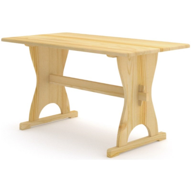 Drewniany stół sosnowy stylowy