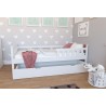 Białe łóżko dziecięce Gucio 80x180 cm