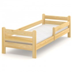 Drewniane łóżko dziecięce Ernest