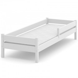 Białe łóżko dziecięce Bob 80x160 cm