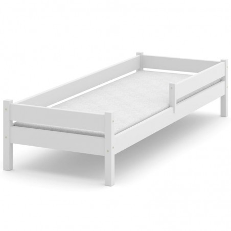 Białe łóżko dziecięce Bob 80x160 cm