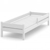Białe łóżko dziecięce Bob 80x180 cm