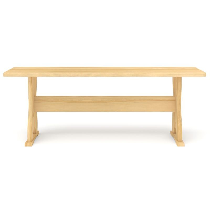 Ławka sosnowa bez oparcia, różne wymiary