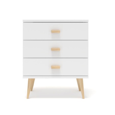 Biała komoda sosnowa KN02 59x75x42 cm