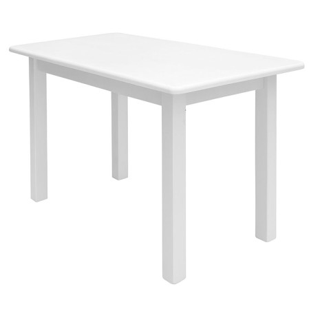 Biały stół sosnowy prostokątny - różne wymiary