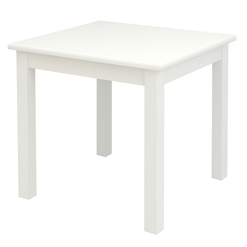 Biały stół sosnowy kwadratowy - różne wymiary