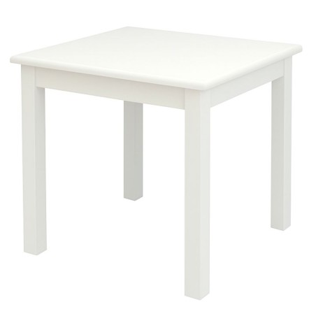 Biały stół sosnowy kwadratowy - różne wymiary