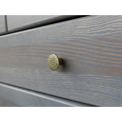 Komoda sosnowa K04 85x76x42 cm kolor SZARY