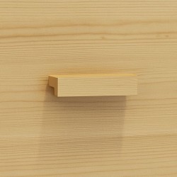 Szafa sosnowa S4N2 155/175x204x60 cm