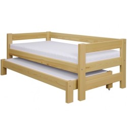 Łóżko sosnowe dwupoziomowe