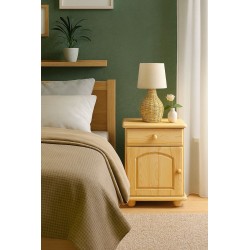 Szafka nocna sosnowa SN02 42x55x35 cm
