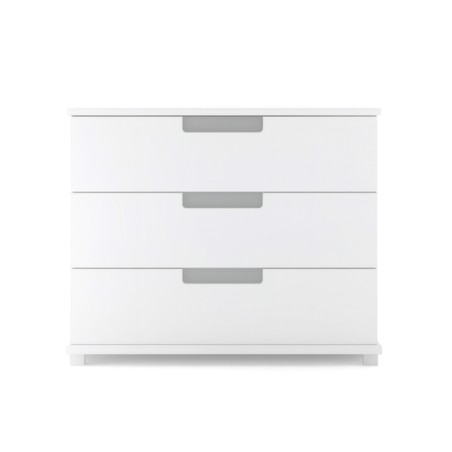 Biała komoda sosnowa KF1 100x80x42 cm