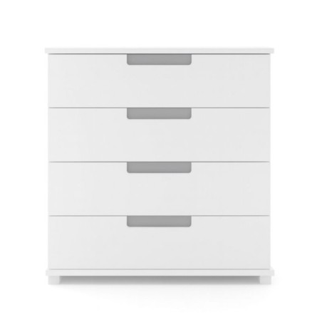 Biała komoda sosnowa KF2 100x100x42 cm