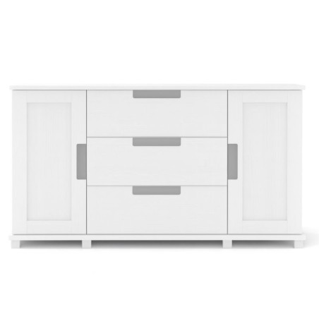 Biała komoda sosnowa KF5 120x80x42 cm