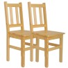 Krzesło sosnowe TORO - komplet