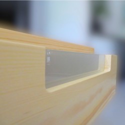 Szafa sosnowa SF2ZL 120/133/150x190x60 cm