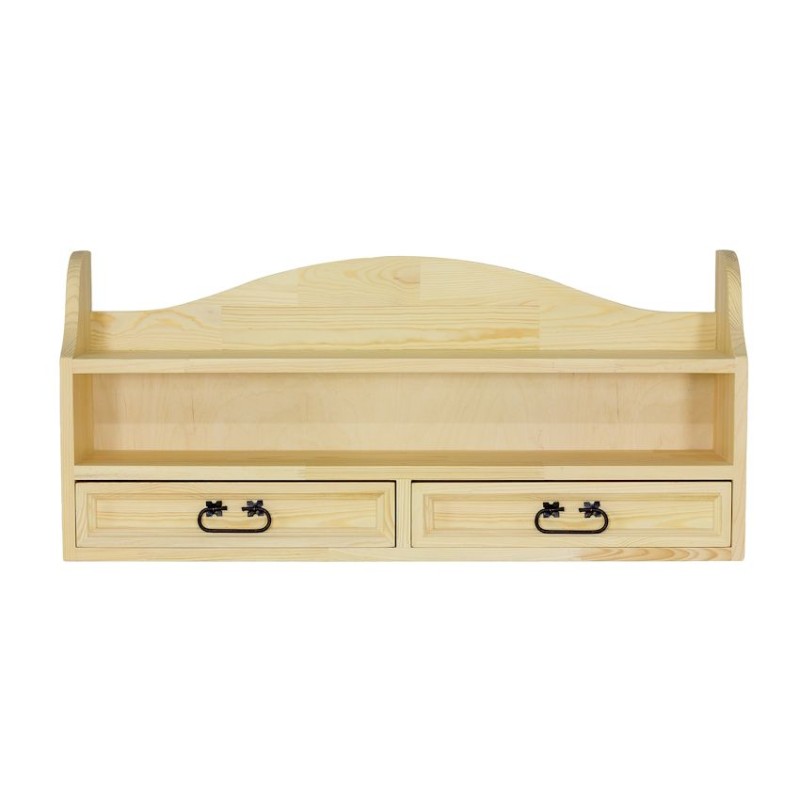 Półka sosnowa woskowana PSWS2 100x45x20 cm