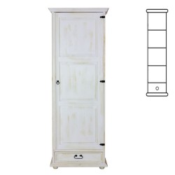 Szafa sosnowa woskowana SW01P 61x195x60 cm