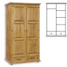 Szafa sosnowa woskowana SW02+1P 107x195x60 cm