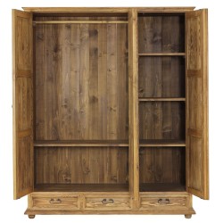 Szafa sosnowa woskowana SW03 160x195x60 cm