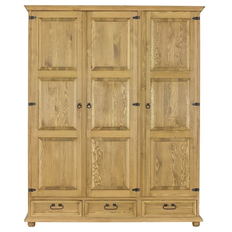 Szafa sosnowa woskowana SW03 160x195x60 cm