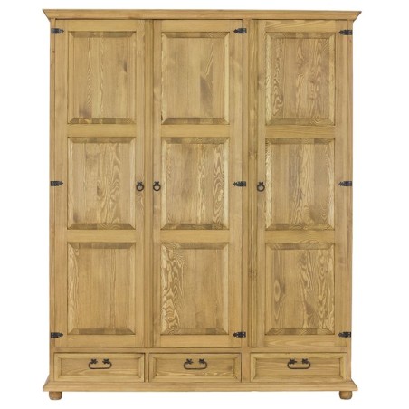 Szafa sosnowa woskowana SW03 160x195x60 cm