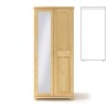 Szafa sosnowa podwójna S2ZL 85x190x60 cm