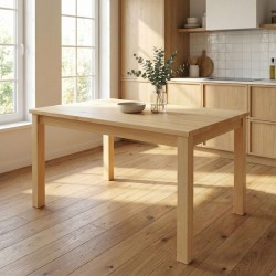 Stół sosnowy prostokątny ostre rogi - różne wymiary