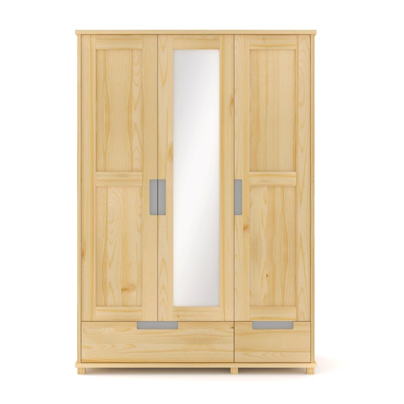 Szafa sosnowa SF2ZL 120/133/150x190x60 cm