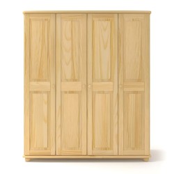 Szafa sosnowa S4P 163x190x60 cm