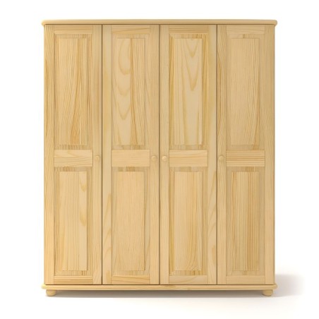 Szafa sosnowa S4P 163x190x60 cm