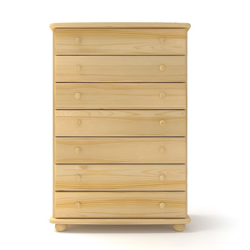 Bieliźniarka sosnowa K34 85x124x42 cm