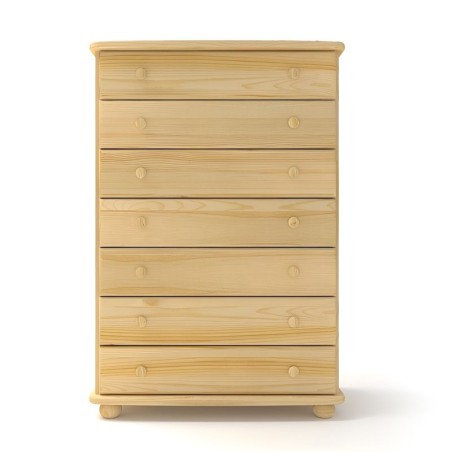 Bieliźniarka sosnowa K34 85x124x42 cm