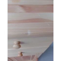 Komoda sosnowa K37 45x124x42 cm kolor SOSNA