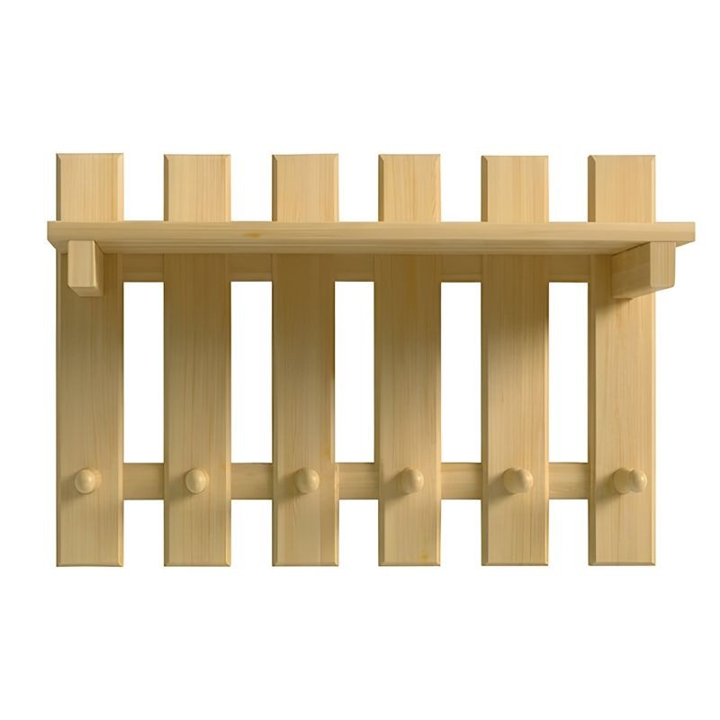 Wieszak sosnowy WS06 60x42x21,5 cm