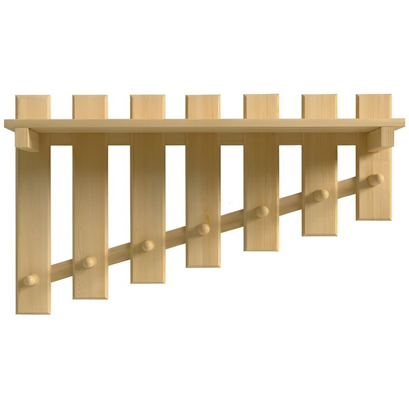 Wieszak sosnowy WS07 72x42x21,5 cm